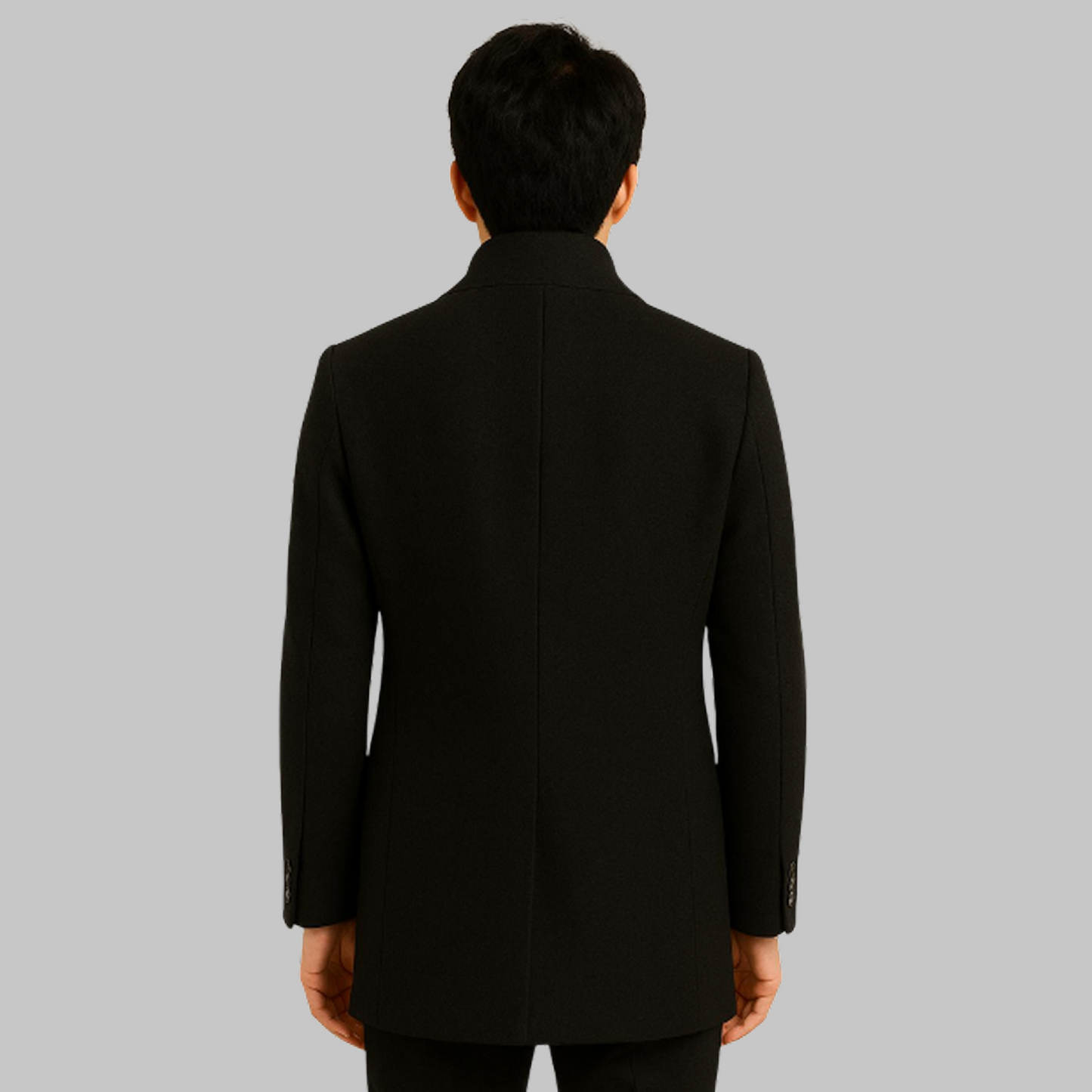 LONG SINGLE-BREASTED TRENCH COAT